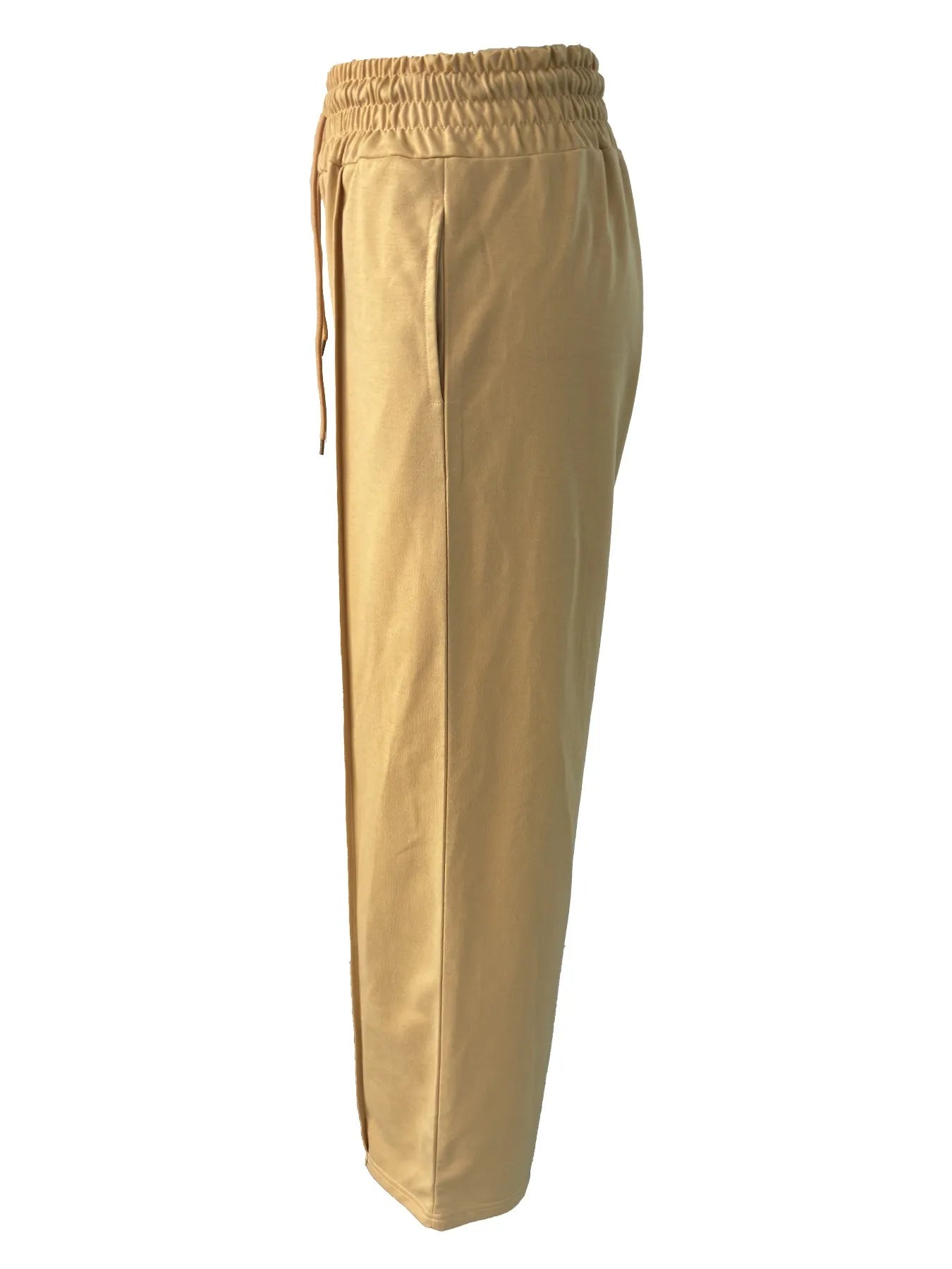 "Women's Autumn 2023 Sports Pants - Loose Fit Straight Tube Wide Leg Casual Dance Pants"