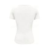 "Women's Scoop Neck Short Sleeve Crop Top - Slim Fit Summer T-Shirts, Cute Y2K Clothing 2025 Fashion" - Faith Affinity