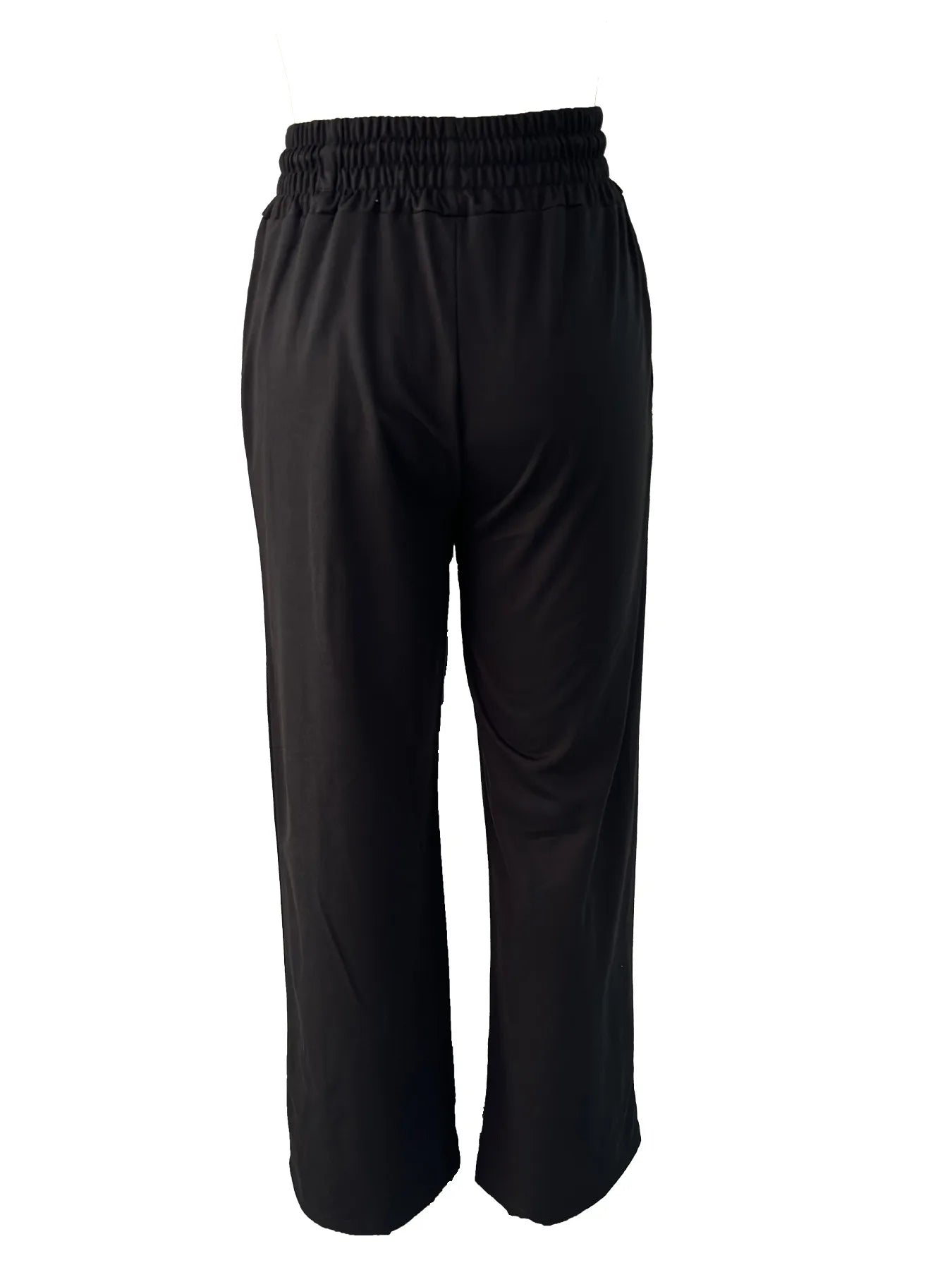 "Women's Autumn 2023 Sports Pants - Loose Fit Straight Tube Wide Leg Casual Dance Pants"