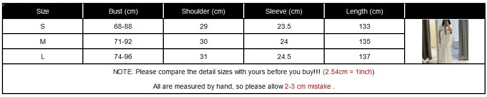 Women’s Elegant V-Neck Denim Patchwork Knitted Long Dress - Short Sleeved Button Bodycon Dress with Pockets for Office Lady Fashion