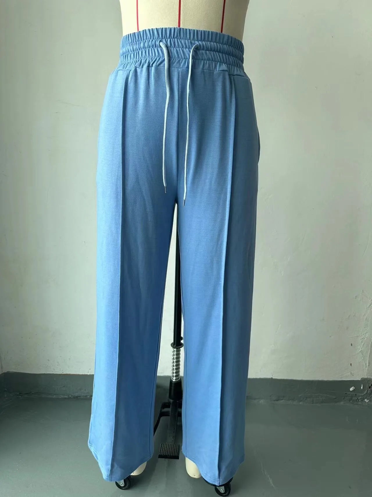 "Women's Autumn 2023 Sports Pants - Loose Fit Straight Tube Wide Leg Casual Dance Pants"