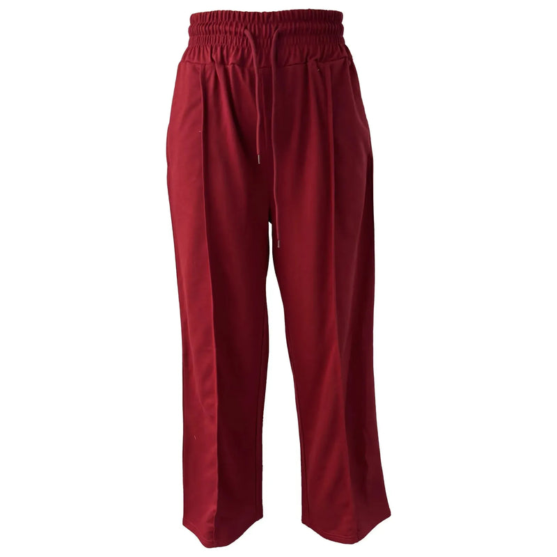 "Women's Autumn 2023 Sports Pants - Loose Fit Straight Tube Wide Leg Casual Dance Pants" - Faith Affinity