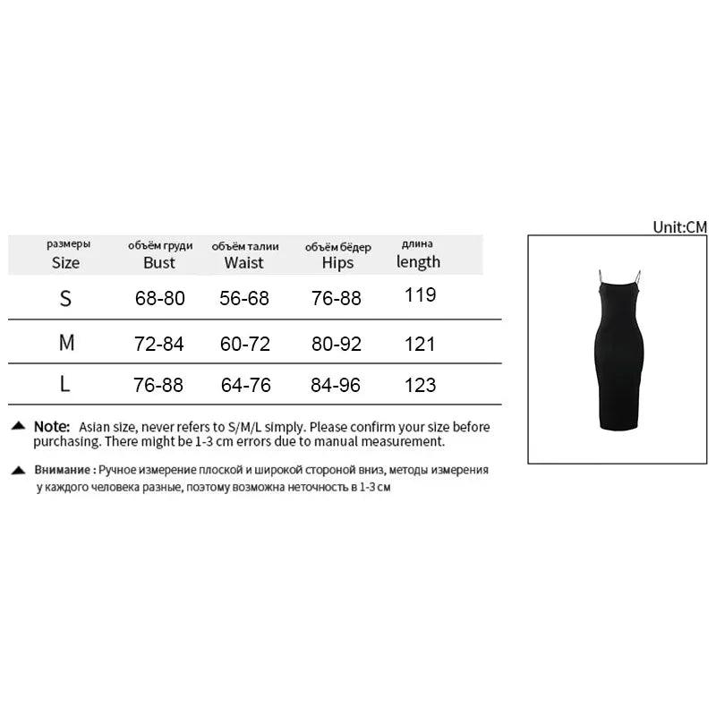 Women’s Summer Black Sexy Bodycon Dress - Sleeveless Backless Spaghetti Strap Casual Clubwear & Elegant Party Outfit - Faith Affinity