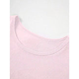 "Women's Scoop Neck Short Sleeve Crop Top - Slim Fit Summer T-Shirts, Cute Y2K Clothing 2025 Fashion" - Faith Affinity